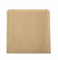 Brown Paper Bag - 4 Square Brown (500)