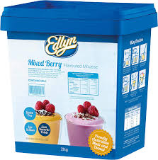Mixed Berry Mousse (Edlyn/2kg)