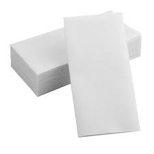 GT Fold Rectangular Quilted Napkins (White)