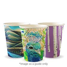 12oz Art Series Single Wall Bio-Cup (80mm)