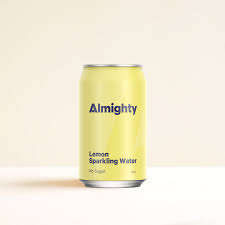 Almighty Lemon Sparkling Water (24x330ml)