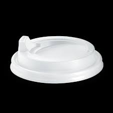 12-16oz Coffee Cup Lid (White/Sipper/80mm)