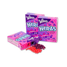Wonka Nerds Grape/Raspberry (24x46g)