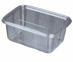 1000ml Hinged Plastic Container (Sleeve)