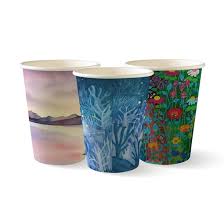 12oz Art Series Single Wall Bio-Cup (90mm)