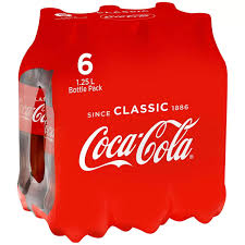 Classic Coke Plastic Bottle (6x1.25lt)