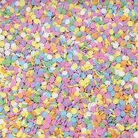 1kg Pastel Sequins Small