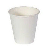 8oz Single Wall Cup (White/80mm)