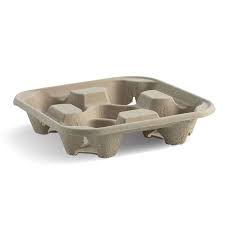 4 Cup BioCup Tray (75-Sleeve)