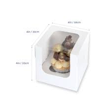 1 STD Cupcake Box + Insert (Single)