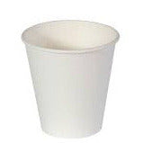8oz Single Wall Cup (White/90mm)