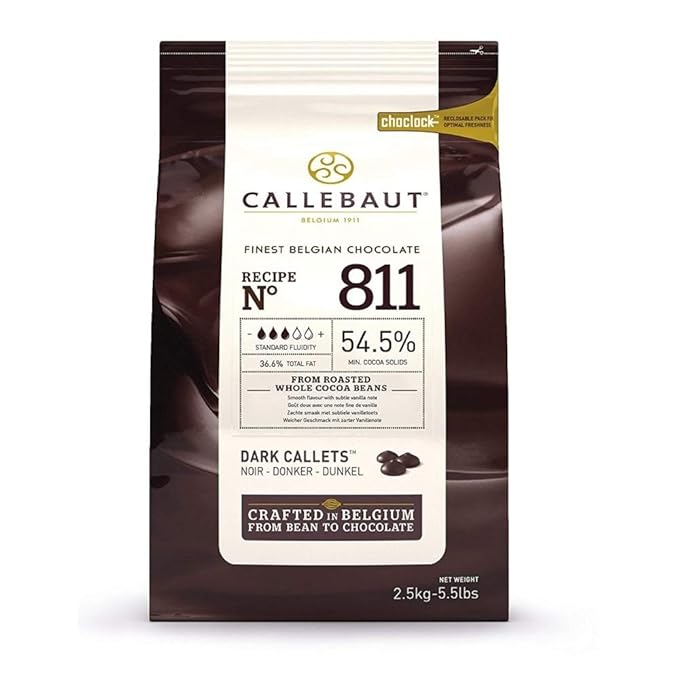 Callebaut Dark Chocolate Bits 2.5kg (54%)