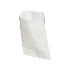 White Paper Bag - 1/2 Long White (1000)