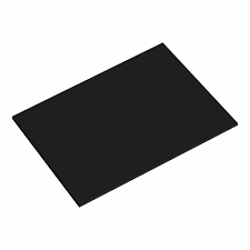 12"x18 Black Rectangular Masonite Boards 5mm (Pack of 10 Boards)