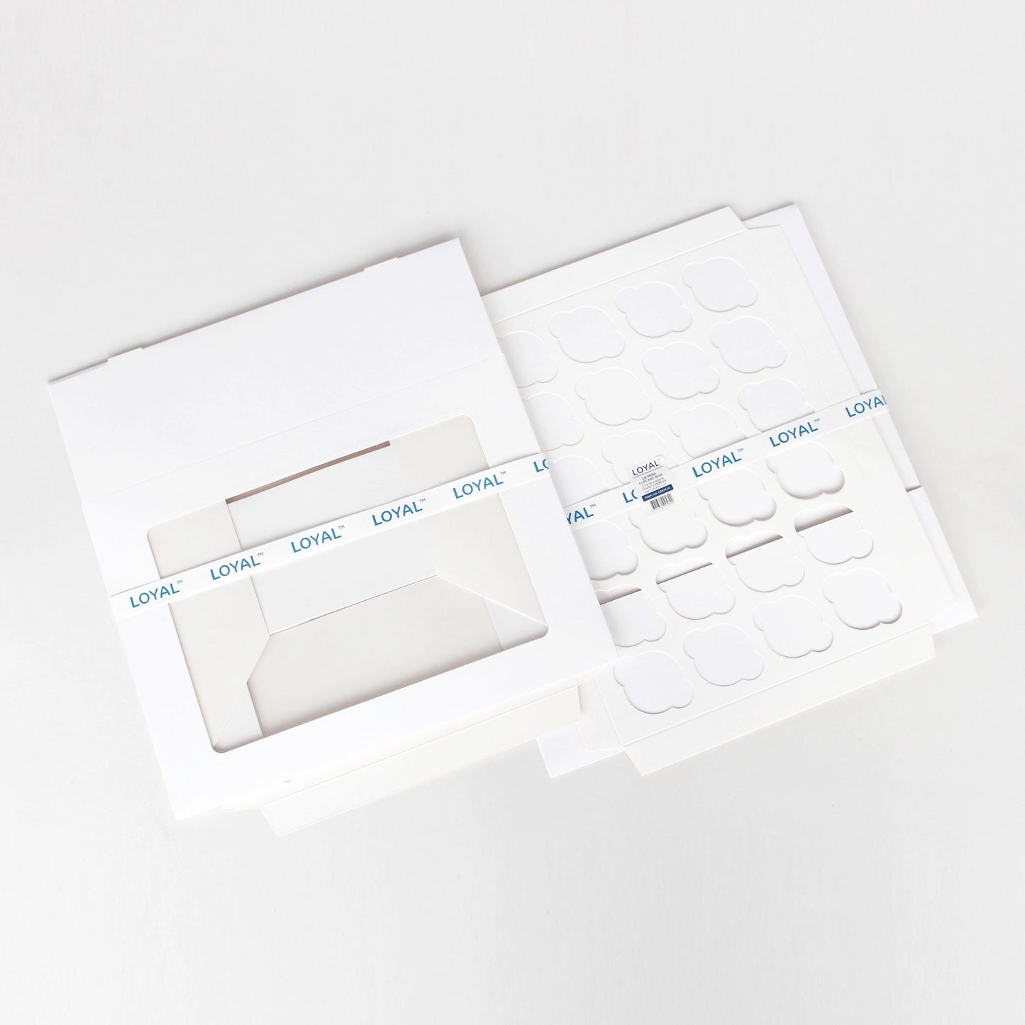 24 MINI Cupcake Box + Insert (Single)