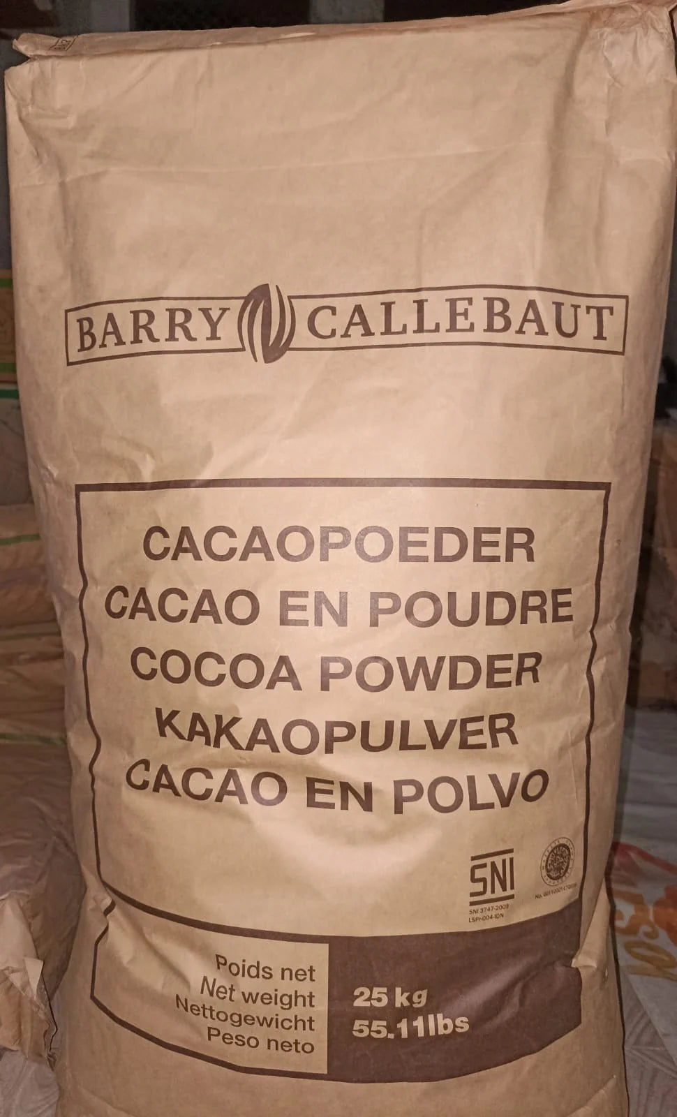 Cocoa Powder (Bensdorp,22-24%,25kg Bag)