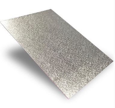 9"x12" Silver Rectangular Masonite Board 5mm (Single)