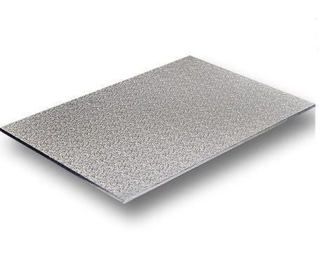 16"x18" Silver Rectangular Masonite Board 5mm (Single)