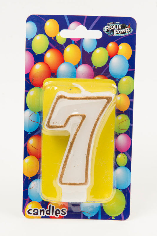 #7 Gold Candle (Box of 6pcs)