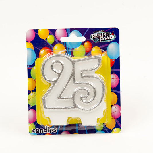 #25 Silver Double Candle (Single Packet)