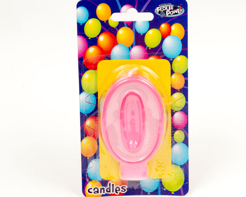#0 Pink Candle (Box of 6pkts)