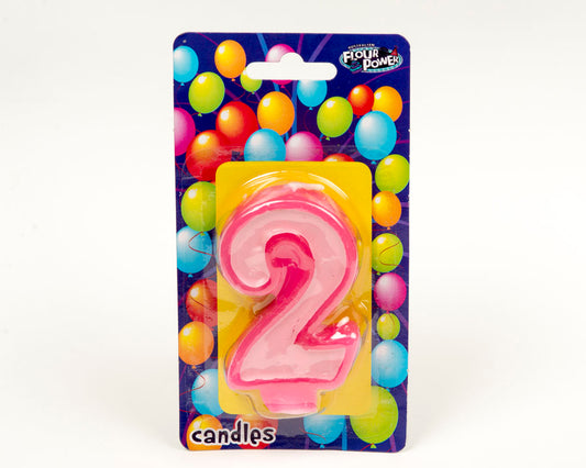 #2 Pink Candle (Box of 6pkts)