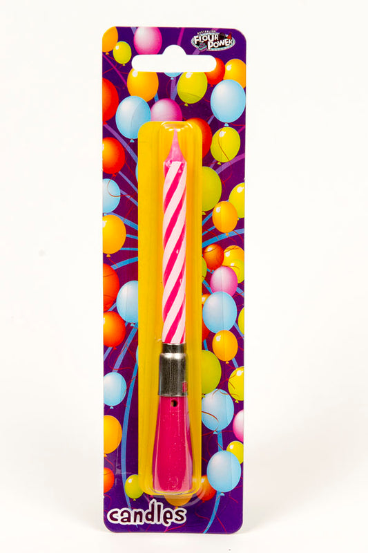 Musical Candle - Pink (Single Packet)