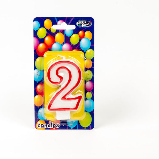 #2 Red Candle  (Box of 6pkts)