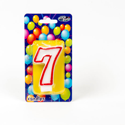 #7 Red Candle (Box of 6pkts)