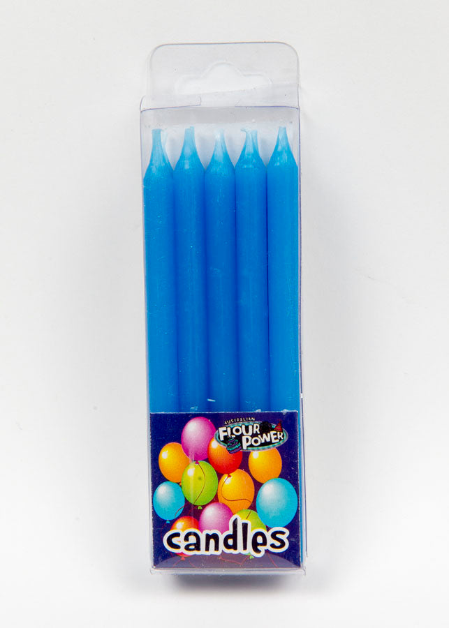 Plain Candle - Blue (Box of 12 Packets)