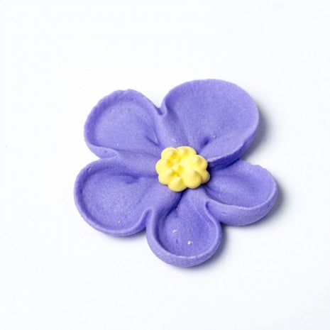 Drop Flower Bright Large Purple 128 per box - Sugar Dec