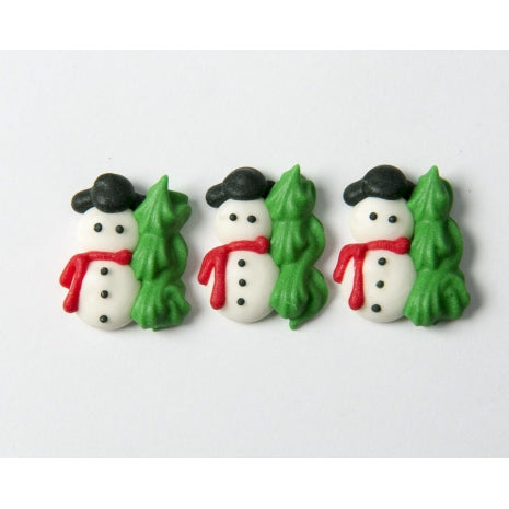 Mini Snow Man 180pc - Sugar Dec