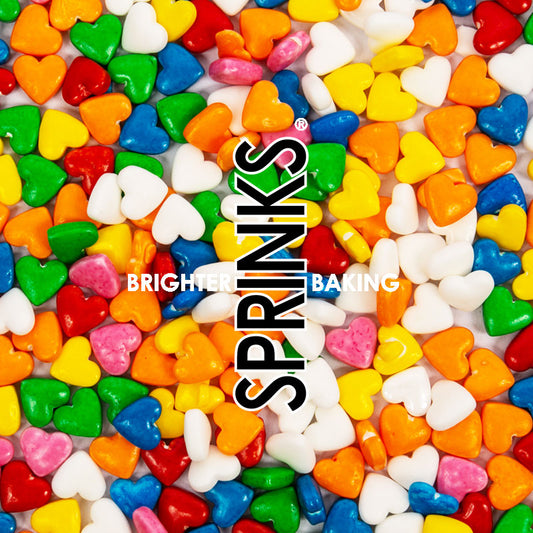 500g RAINBOW Hearts