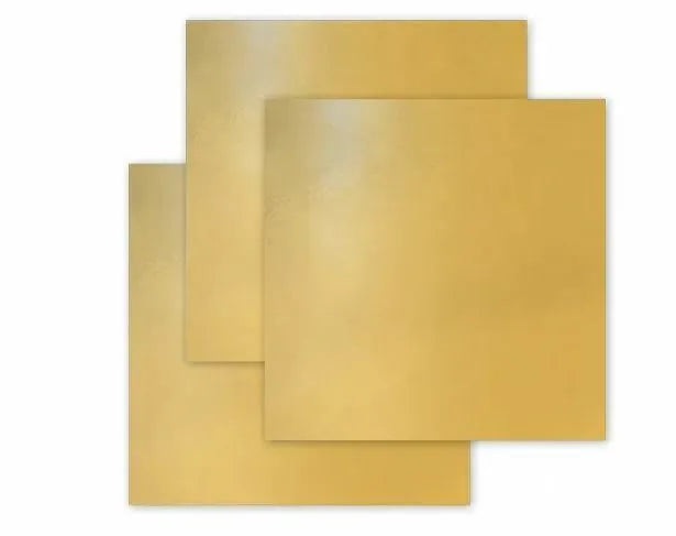 15" STD Gold Square Cardboard (2.5mm) (Pack of 50)