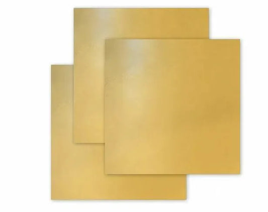 16" STD Gold Square Cardboard (2.5mm) (Pack of 50)