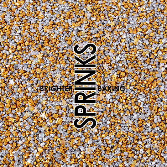 500g GOLD RUSH GLITZ Sprinkles