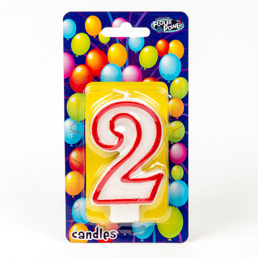 #2 Red Candle  (Box of 6pkts)