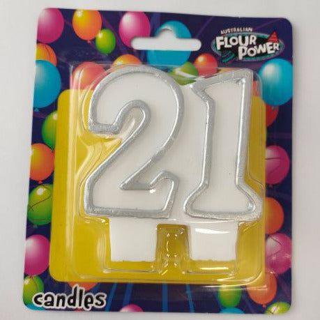 #21 Silver Double Candle (Single Packet)