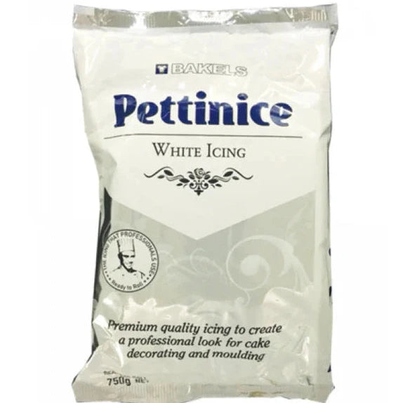BAKELS | WHITE ICING | 750G (Box of 6 Packets)