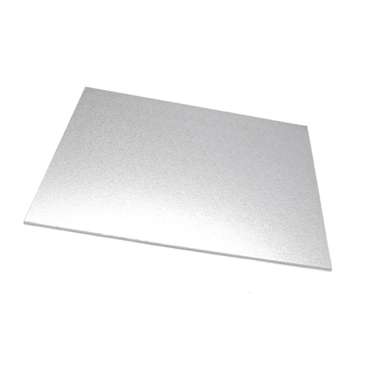 11"x13" Silver Rectangular Masonite Board 5mm (Single)
