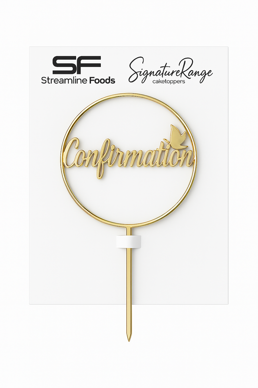 Confirmation Gold (With Symbol)