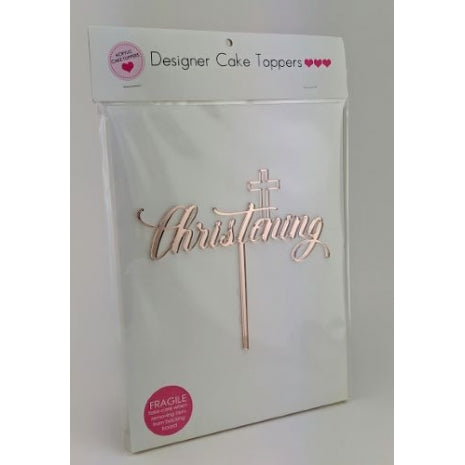 Christening Rose Gold Mirror