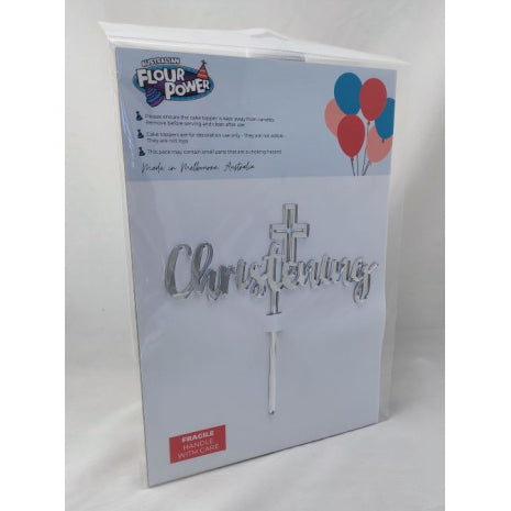 Christening Silver Mirror