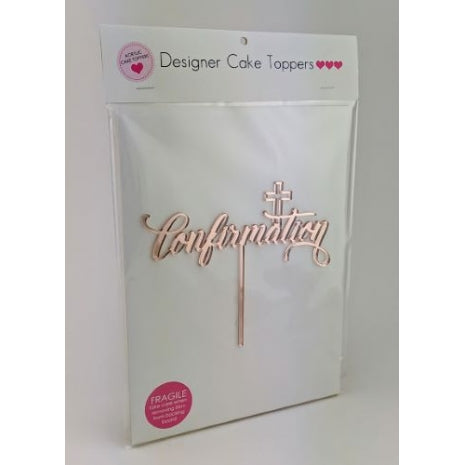 Confirmation Rose Gold Mirror