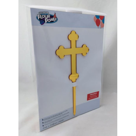 Cross Gold Mirror