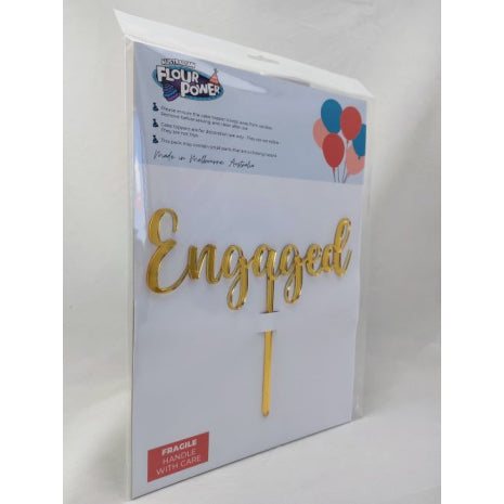 Engaged Gold Mirror