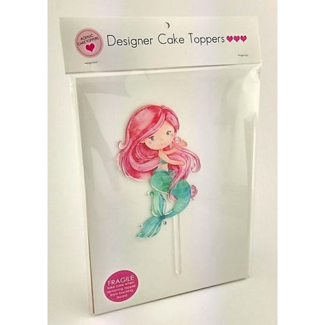 Printed Mermaid (Red Hair)