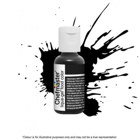 Gel Chefmaster 20gram Black Diamond