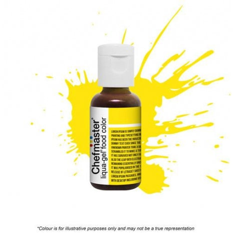Gel Chefmaster 20gram Lemon Yellow