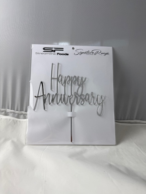 Happy Anniversary Silver
